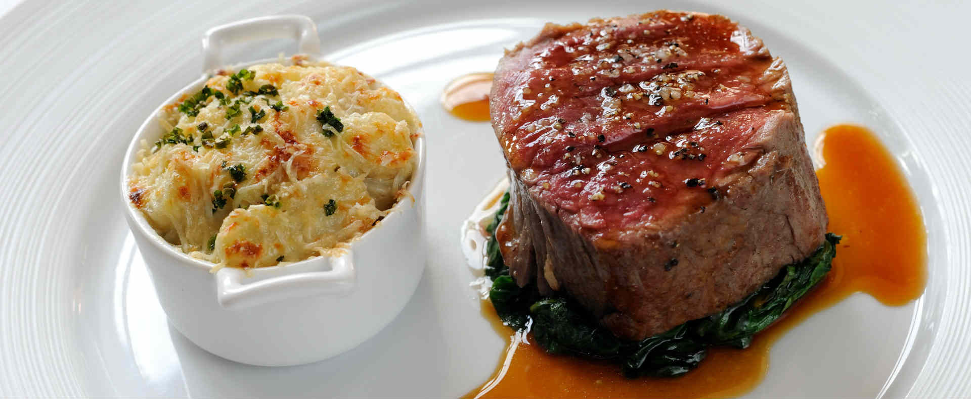 'Eat the Seasons' | Beef with Jerusalem Artichoke Gratin | Montagu Arms1