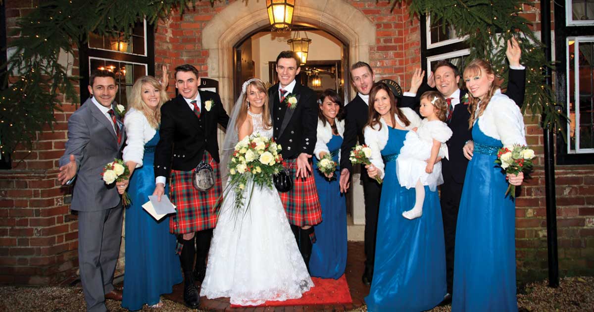 Real Weddings | Gordon and Melanie | Montagu Arms Hotel