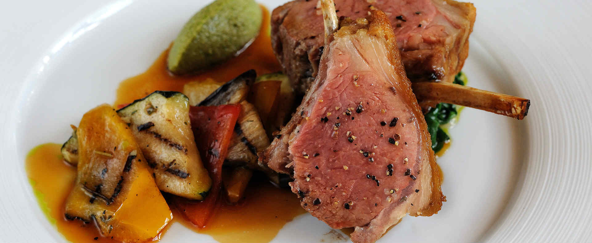 Crusted Rack Of Lamb | Montagu Arms Hotel