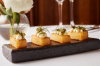Canapes at The Terrace Restaurant in Beaulieu